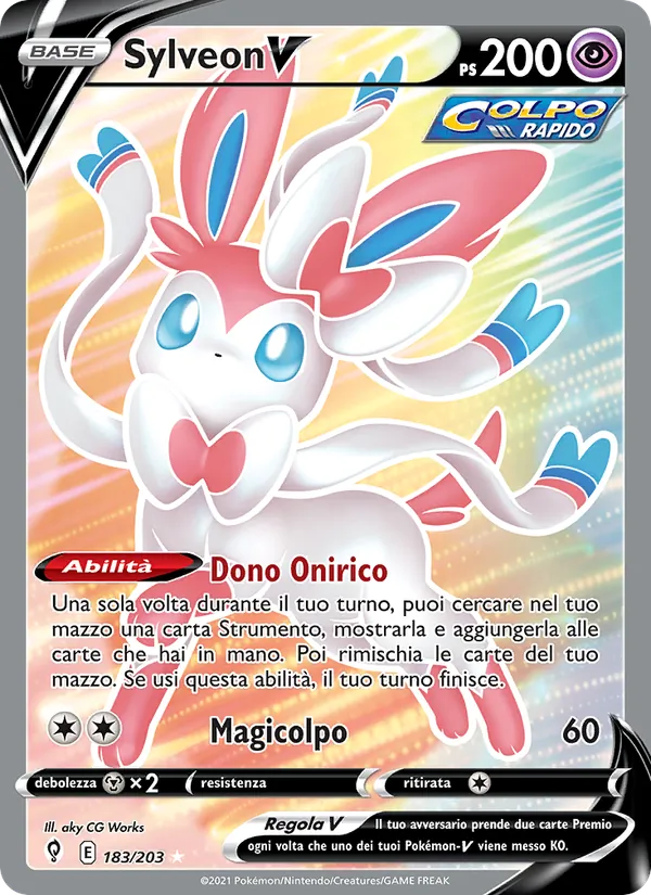 Sylveon V (Evoluzioni Eteree #183/203)