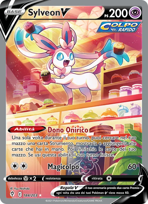 Sylveon V (Evoluzioni Eteree #184/203)