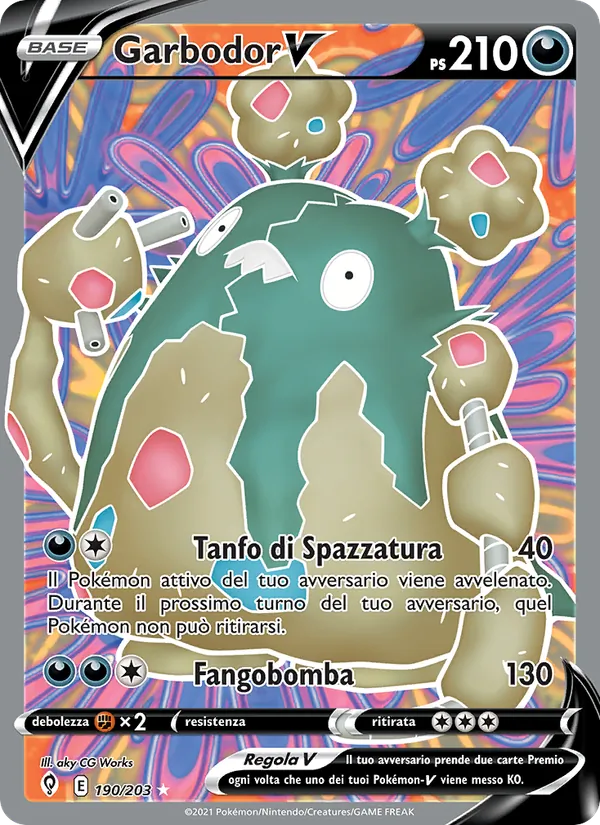 Garbodor V (Evolving Skies #190/203)