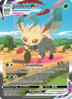 Leafeon VMAX (Evoluzioni Eteree #205/203)