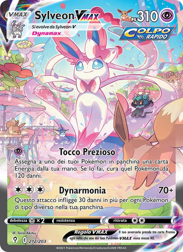 Sylveon VMAX (Evoluzioni Eteree #212/203)