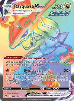 Rayquaza VMAX (Evoluzioni Eteree #217/203)