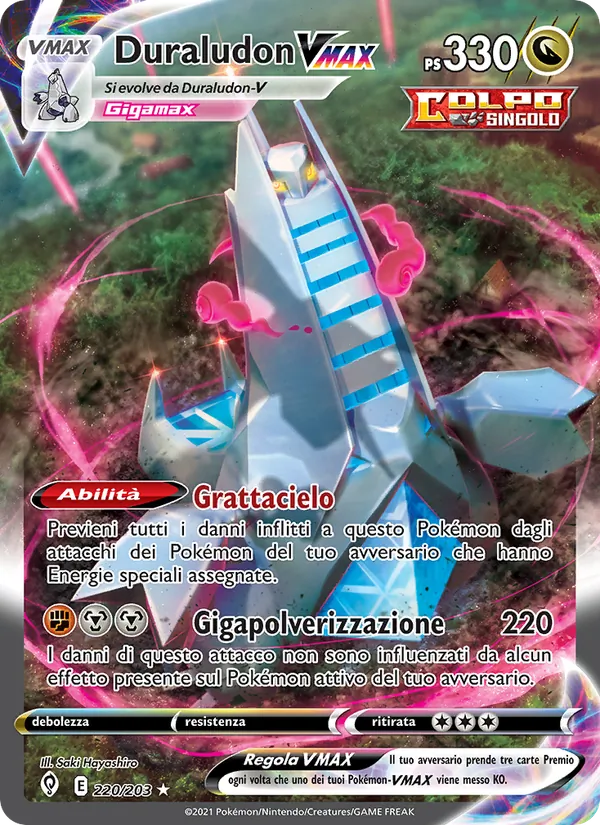 Duraludon VMAX (Evolving Skies #220/203)