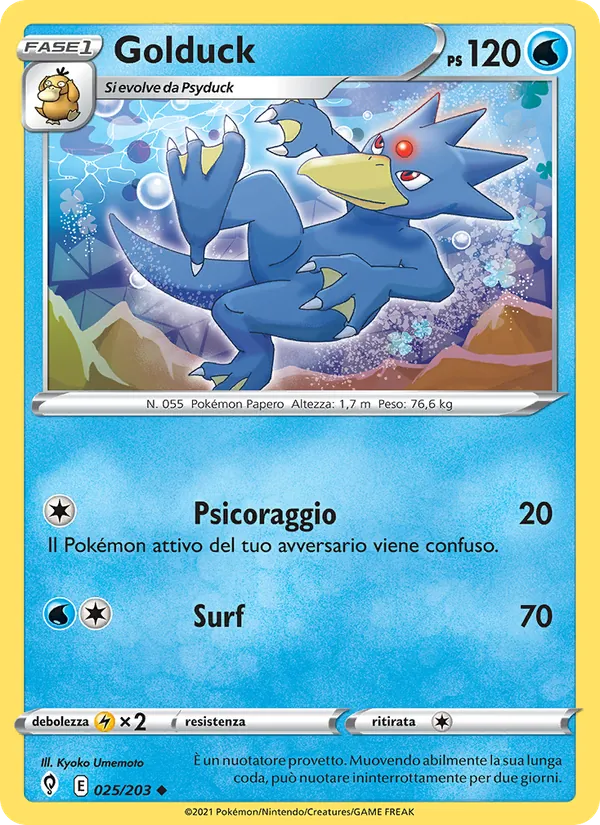 Golduck (Evolving Skies #25/203)