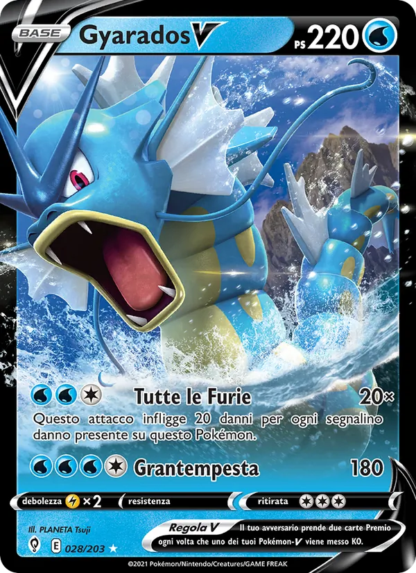 Gyarados V (Evoluzioni Eteree #28/203)