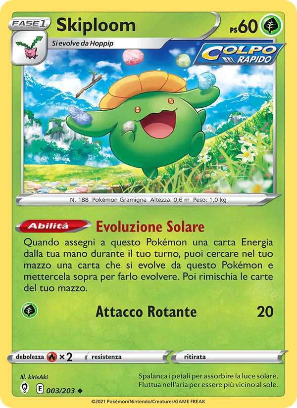 Skiploom (Evolving Skies #3/203)