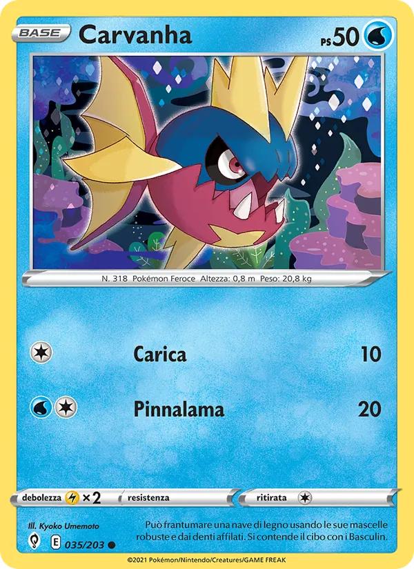Carvanha (Evolving Skies #35/203)