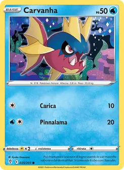 Carvanha (Evoluzioni Eteree #35/203)