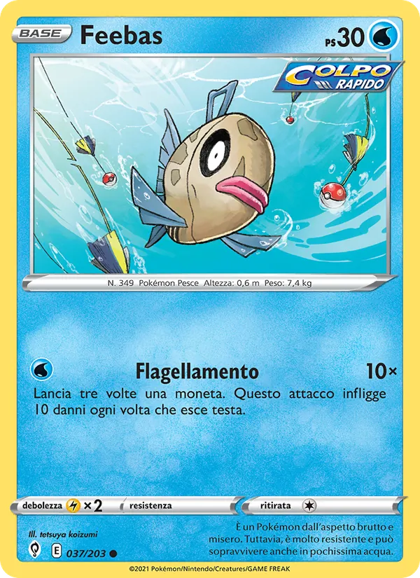 Feebas (Evoluzioni Eteree #37/203)