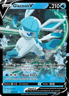 Glaceon V (Evoluzioni Eteree #40/203)