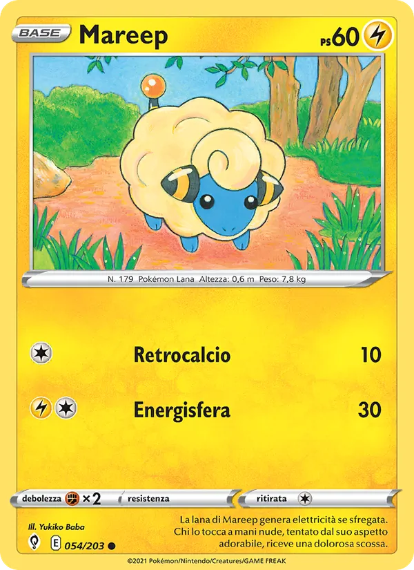 Mareep (Evolving Skies #54/203)