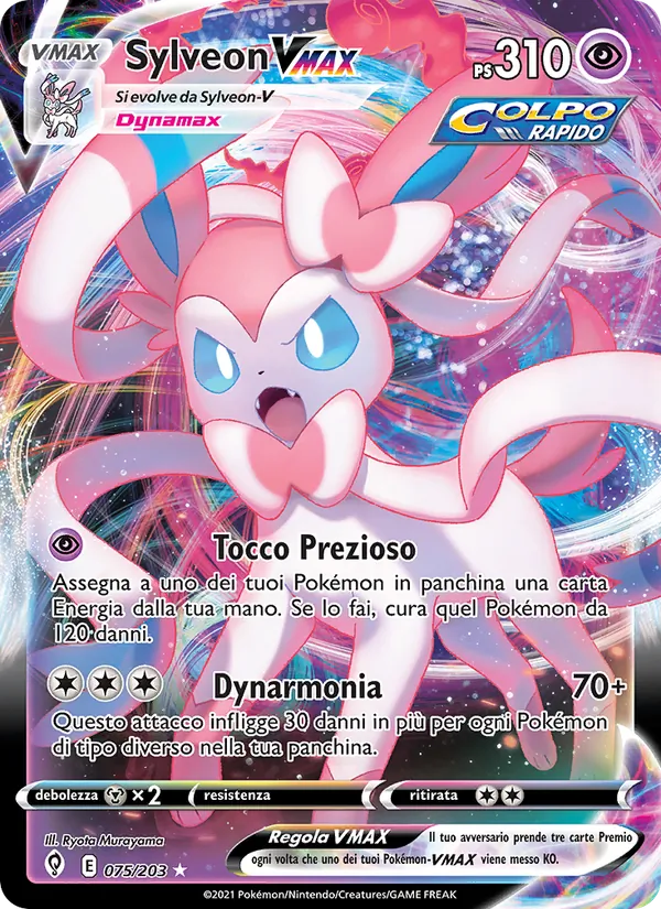 Sylveon VMAX (Evoluzioni Eteree #75/203)