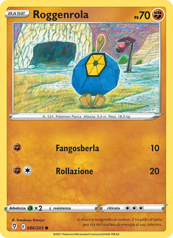 Roggenrola (Evolving Skies #86/203)