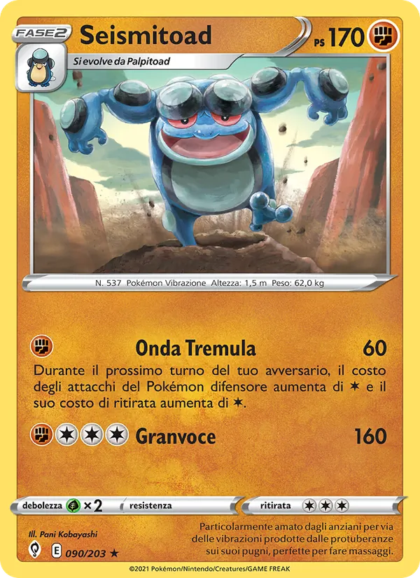 Seismitoad (Evoluzioni Eteree #90/203)
