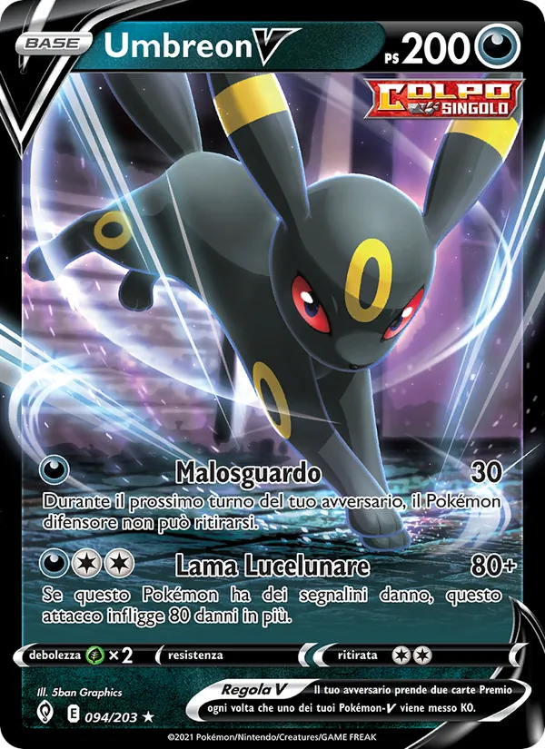 Umbreon V (Evoluzioni Eteree #94/203)