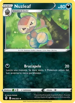 Nuzleaf (Evoluzioni Eteree #96/203)