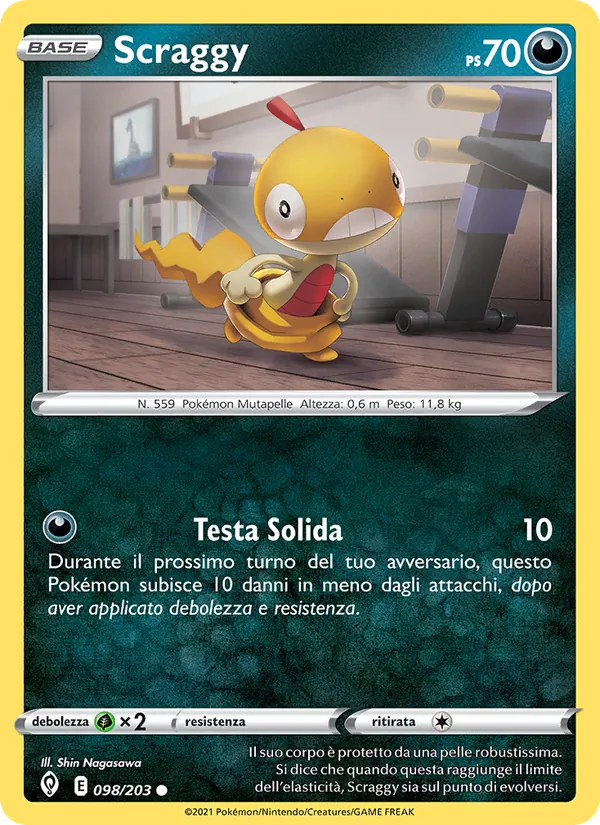Scraggy (Evoluzioni Eteree #98/203)