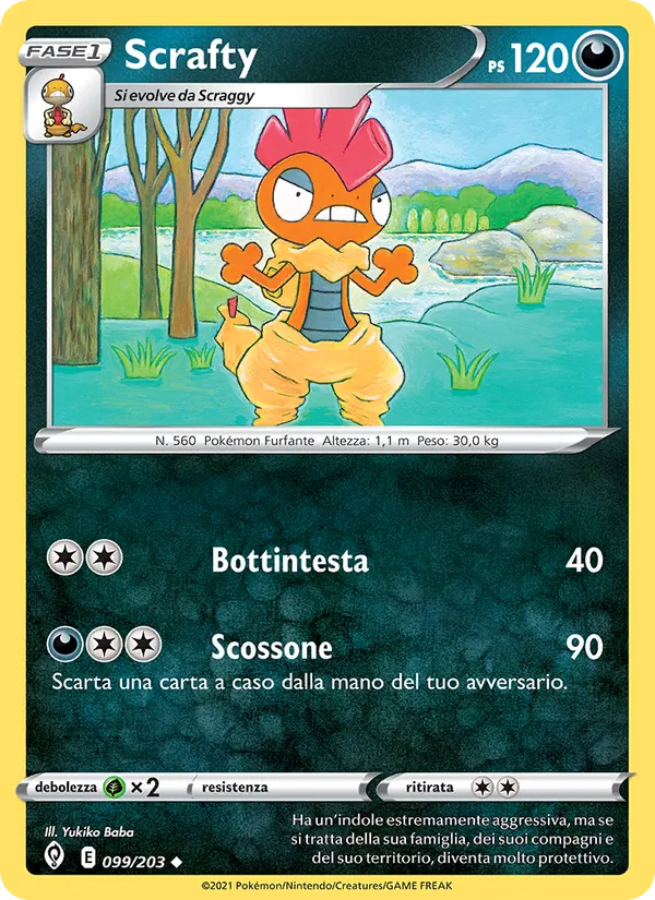 Scrafty (Evolving Skies #99/203)