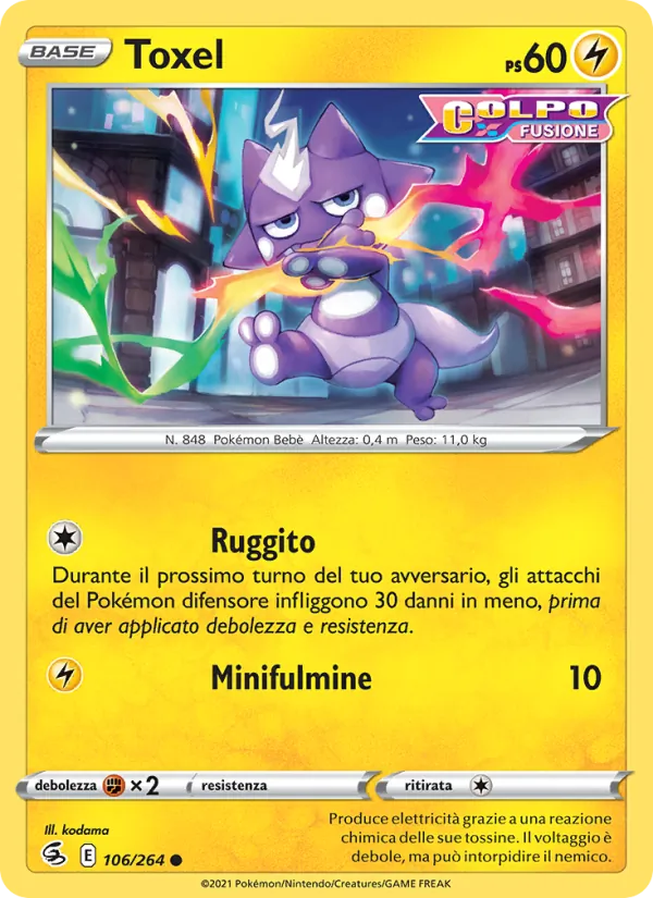Toxel (Fusion Strike #106/264)