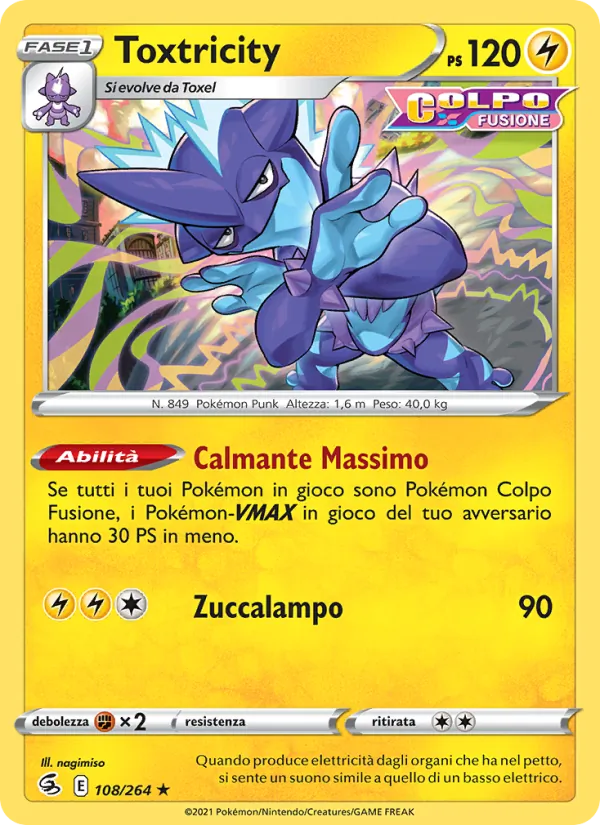 Toxtricity (Fusion Strike #108/264)