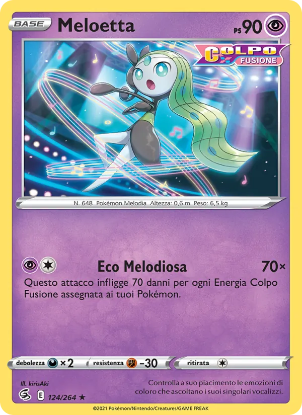 Meloetta (Fusion Strike #124/264)
