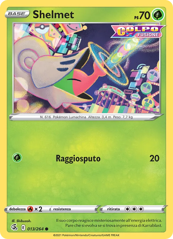 Shelmet (Fusion Strike #13/264)