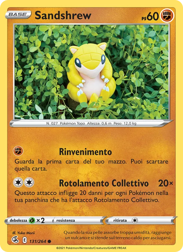 Sandshrew (Fusion Strike #131/264)