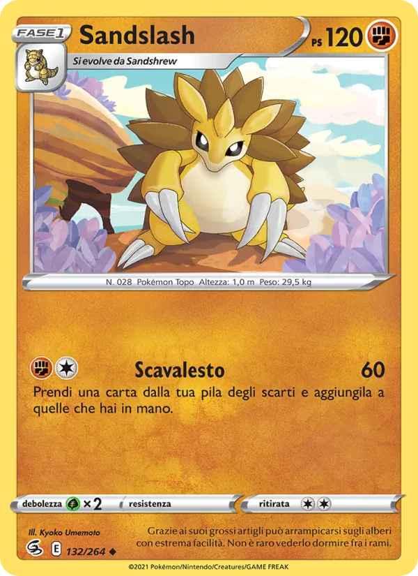 Sandslash (Fusion Strike #132/264)