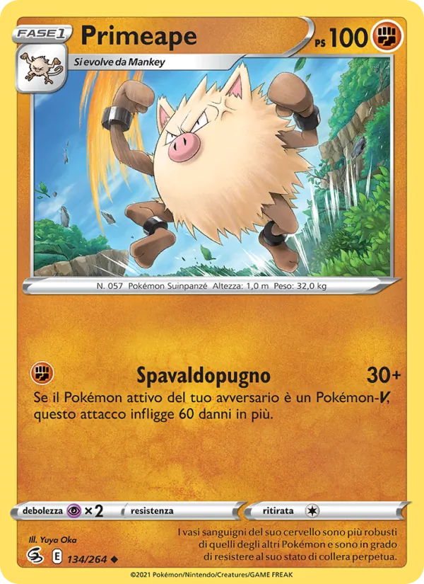 Primeape (Colpo Fusione #134/264)