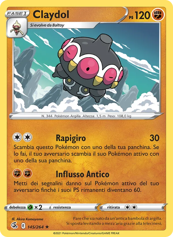 Claydol (Colpo Fusione #145/264)