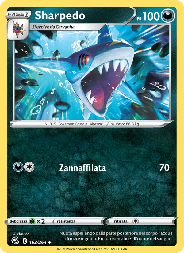 Sharpedo (Fusion Strike #163/264)