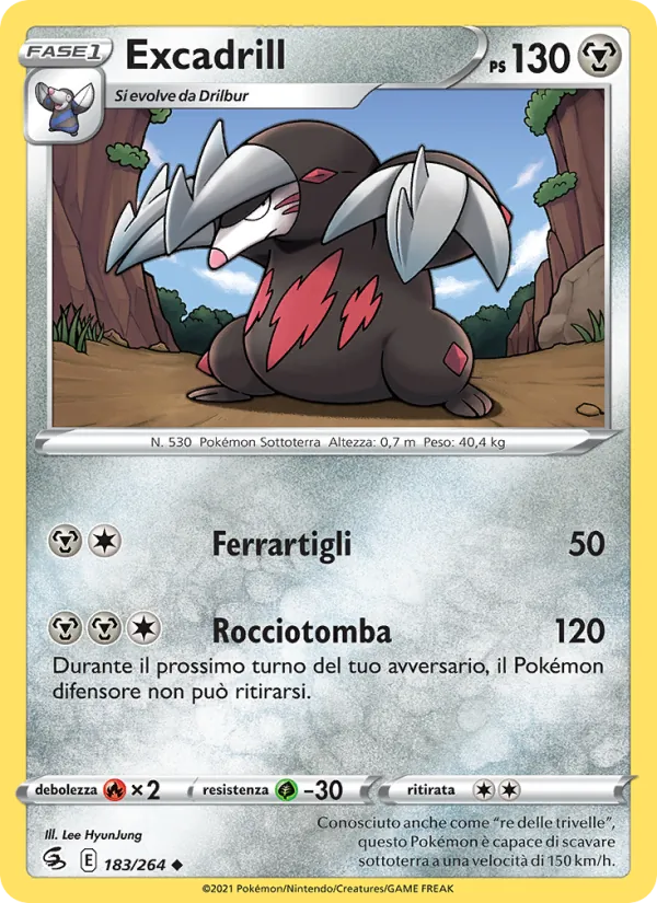 Excadrill (Fusion Strike #183/264)