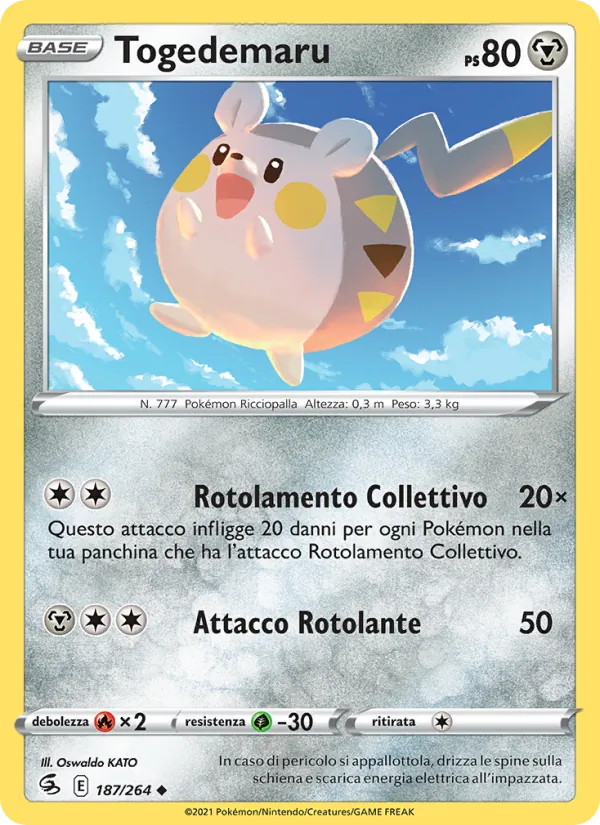 Togedemaru (Fusion Strike #187/264)