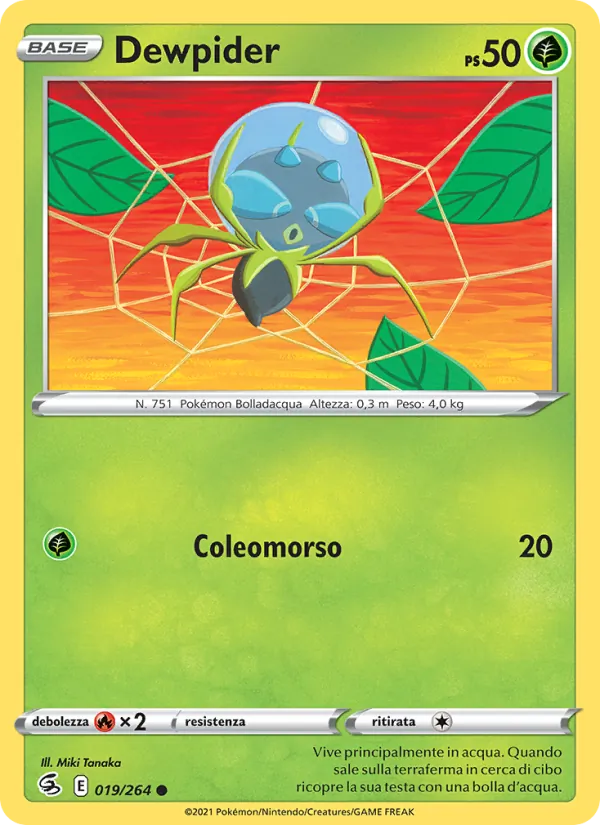 Dewpider (Fusion Strike #19/264)