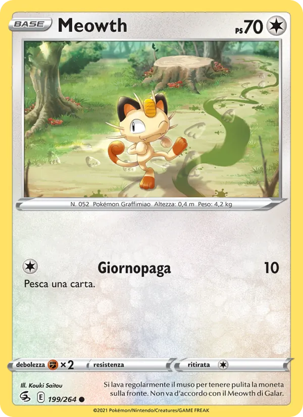 Meowth (Fusion Strike #199/264)