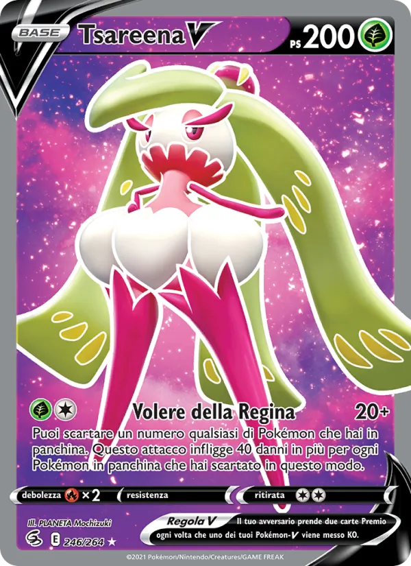 Tsareena V (Colpo Fusione #246/264)