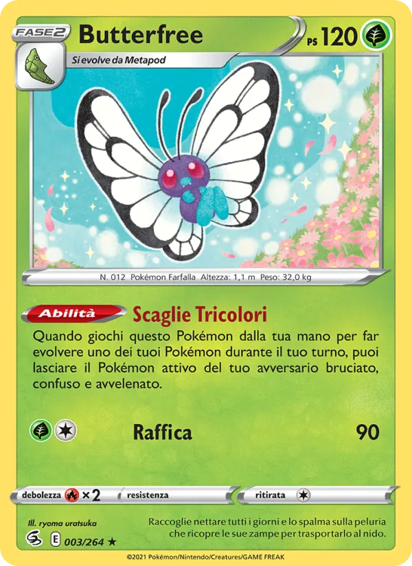 Butterfree (Colpo Fusione #3/264)