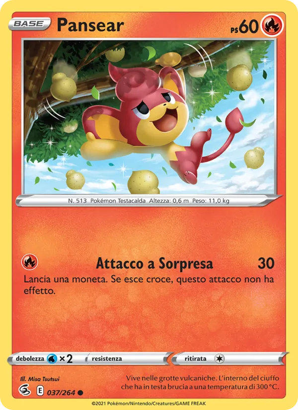 Pansear (Fusion Strike #37/264)
