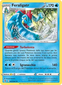 Feraligatr (Colpo Fusione #57/264)