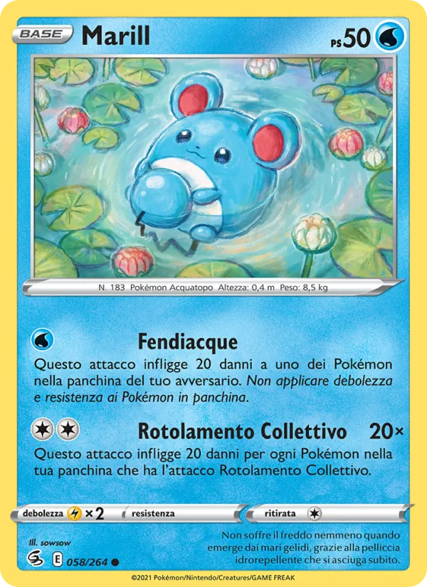Marill (Fusion Strike #58/264)