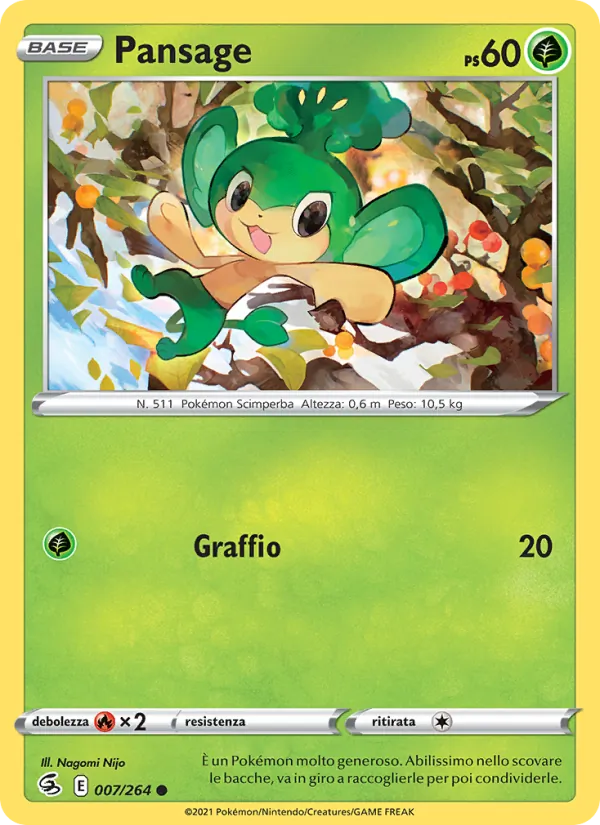 Pansage (Fusion Strike #7/264)