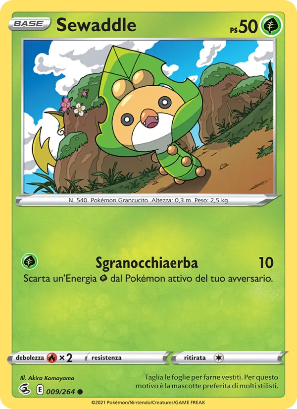 Sewaddle (Colpo Fusione #9/264)