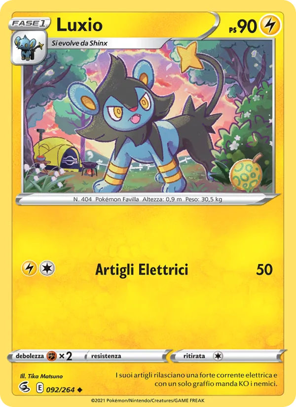 Luxio (Fusion Strike #92/264)