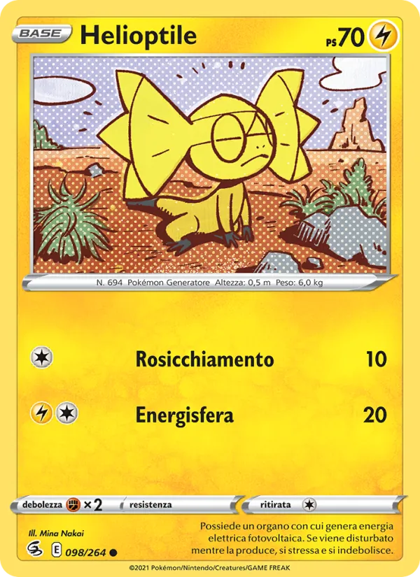 Helioptile (Colpo Fusione #98/264)