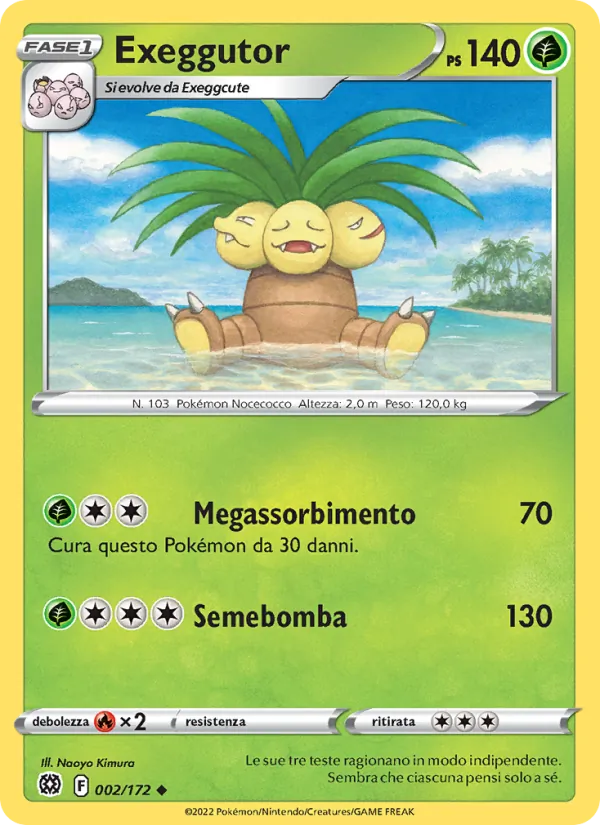 Exeggutor (Brilliant Stars #002/172)