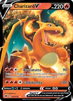 Charizard V (Astri Lucenti #017/172)