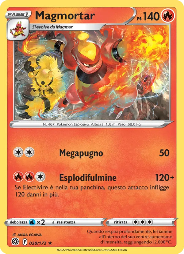 Magmortar (Brilliant Stars #020/172)