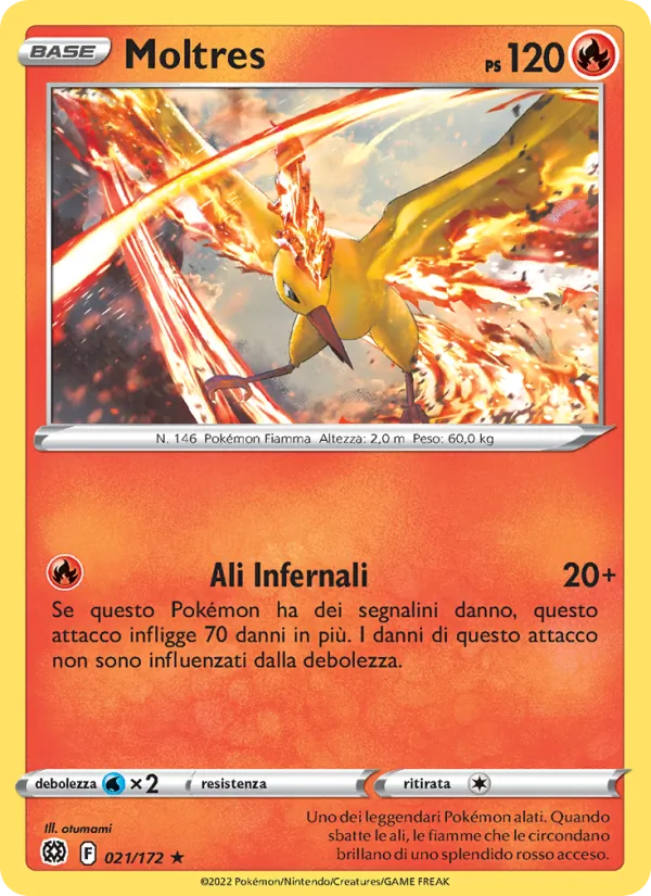 Moltres (Astri Lucenti #021/172)