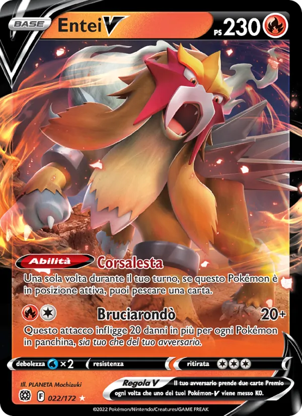 Entei V (Astri Lucenti #022/172)