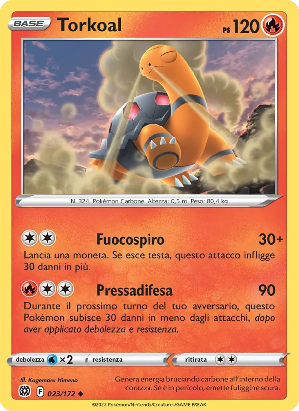 Torkoal (Brilliant Stars #023/172)